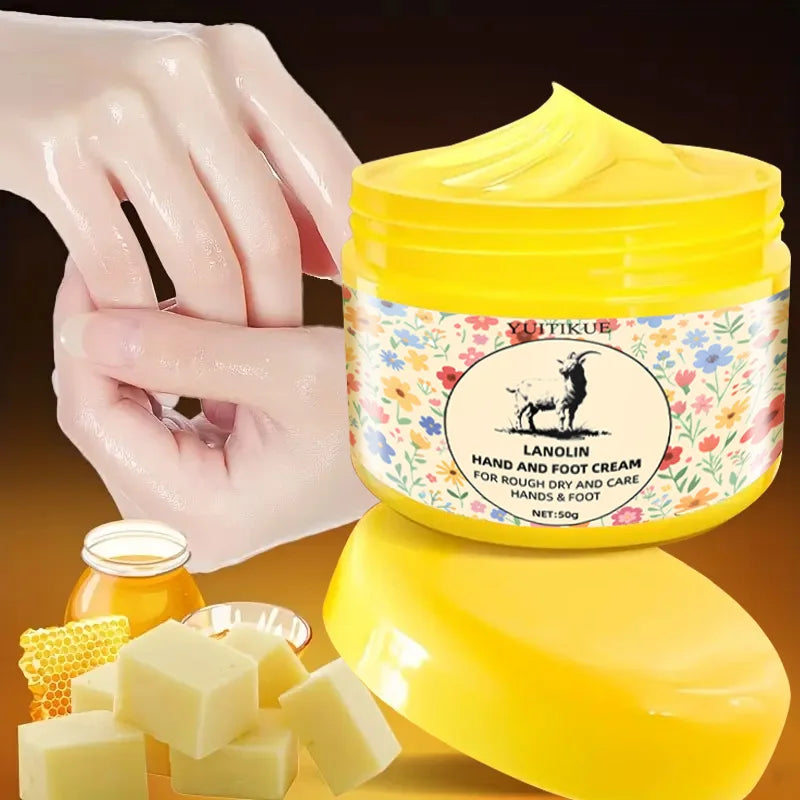 YUITIKUE Lanolin Hand and Foot Cream Repair Moisturizer for Dry Skin