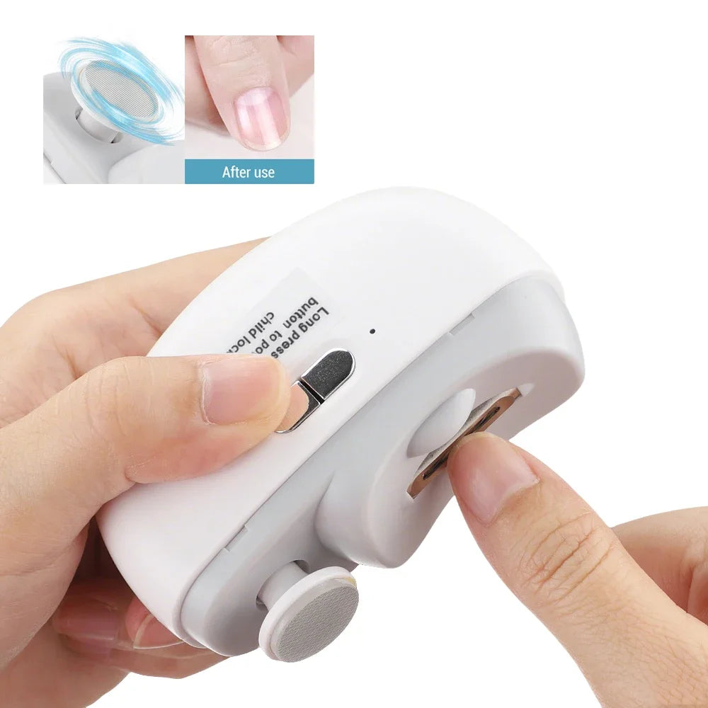 Automatic Electric Nail Clipper and Trimmer for Adults and Kids - 1