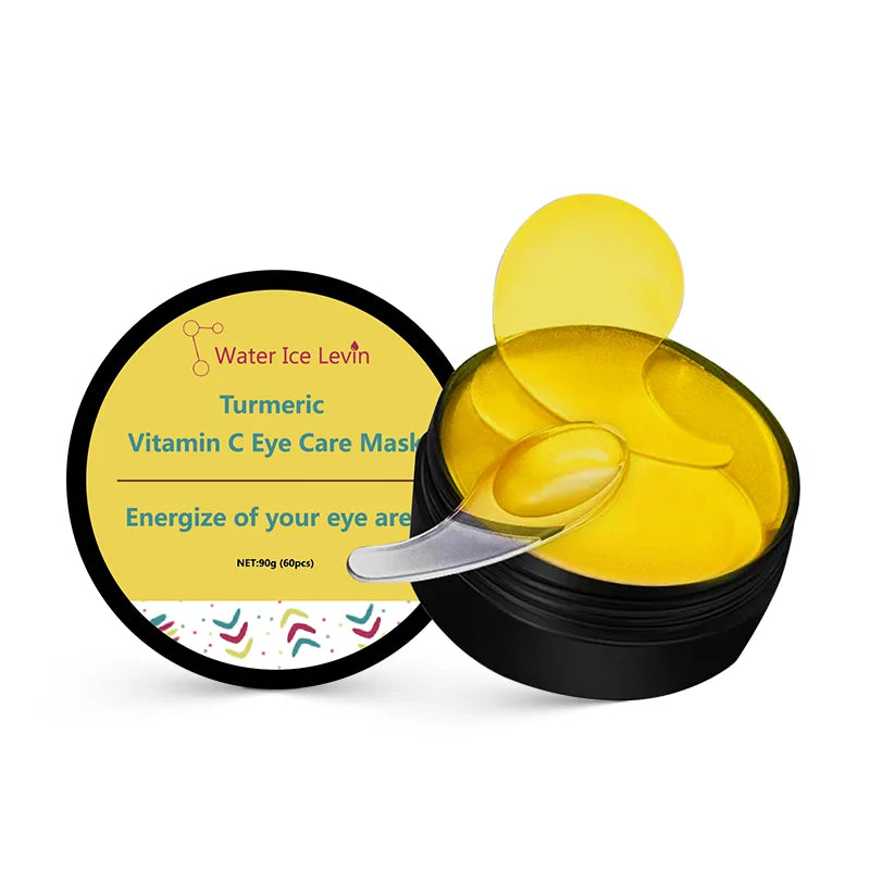 Turmeric Vitamin C Eye Mask Dark Circle Remover and Anti Wrinkle Patches - 7