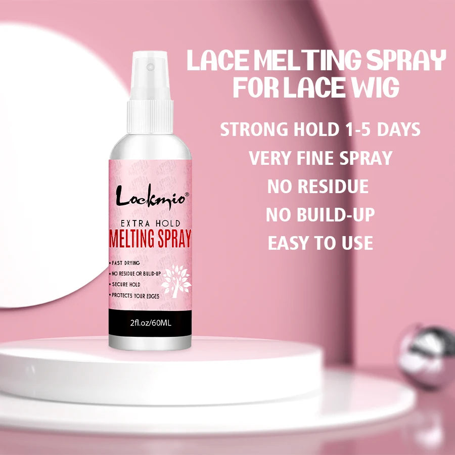 Lockmio Wig Installation Kit Hair Wax Stick Melting Spray Edge Control - 15