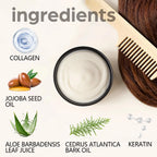 Argan Oil and Aloe Vera Collagen Keratin Hair Mask 100g