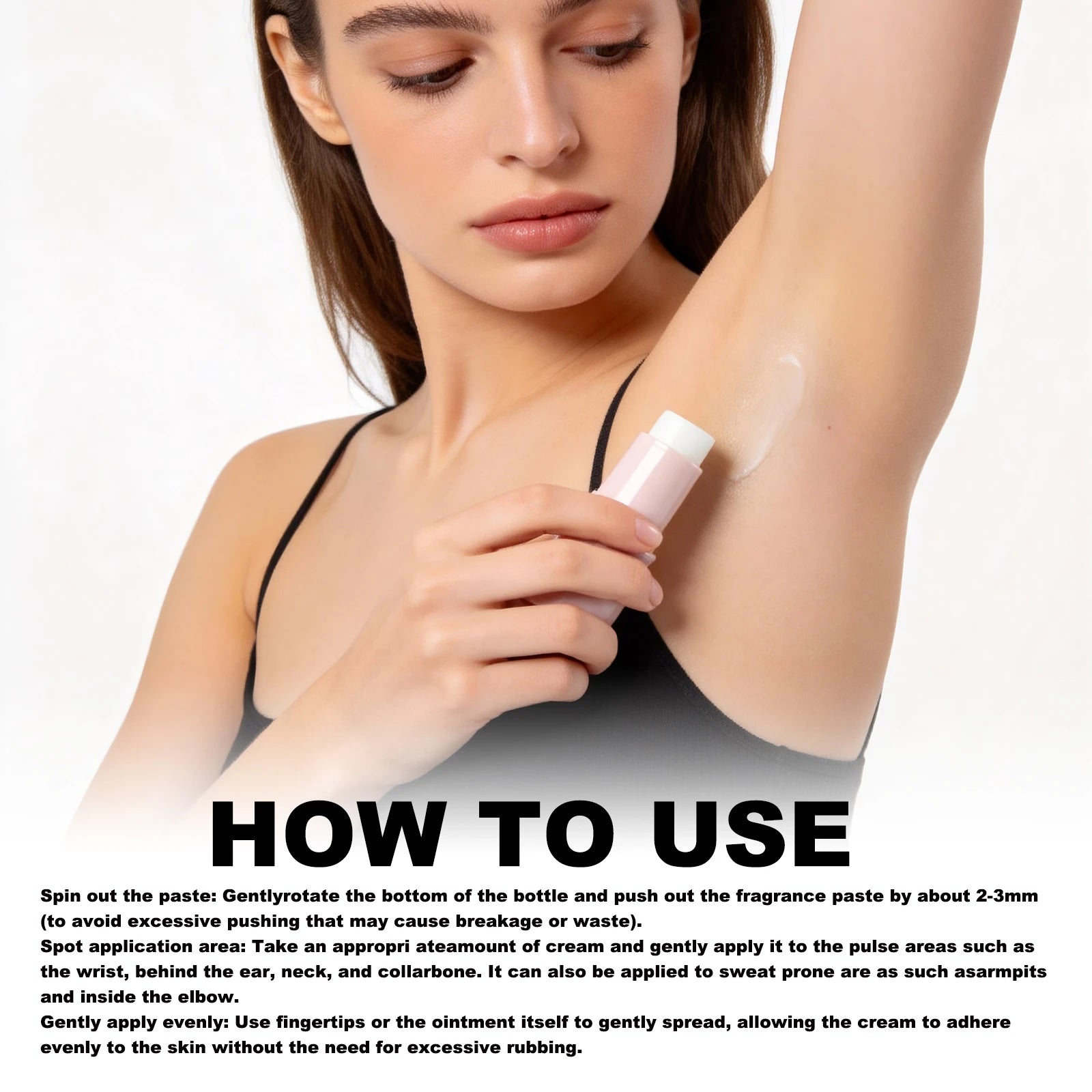 Yurhersu Portable Antiperspirant Stick Natural Deodorant Balm - 9