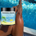 Water Ice Levin Body Tanning Lotion Sunless Bronzer Moisturizer