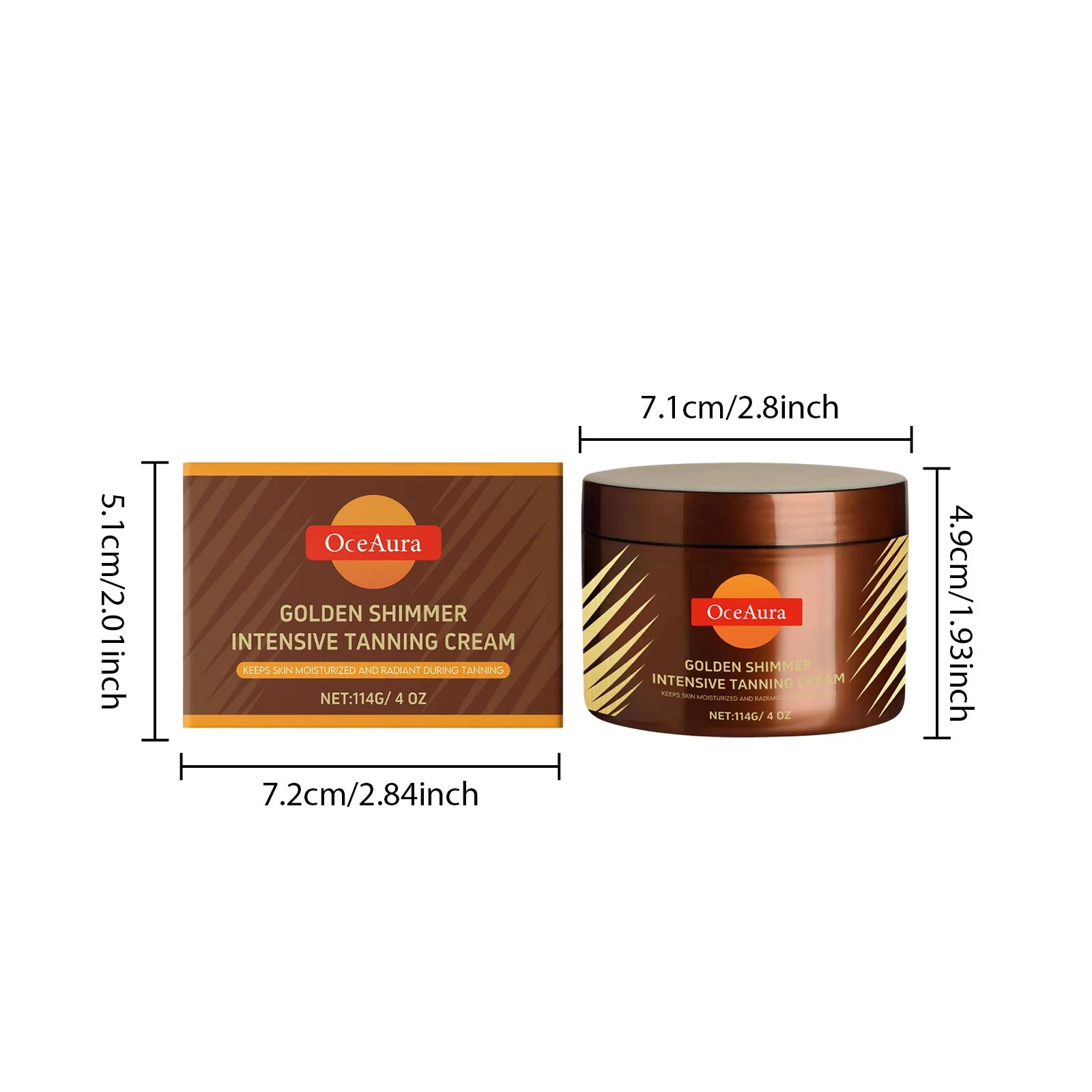 Intensive Tanning Accelerator Cream for Face and Body - 9