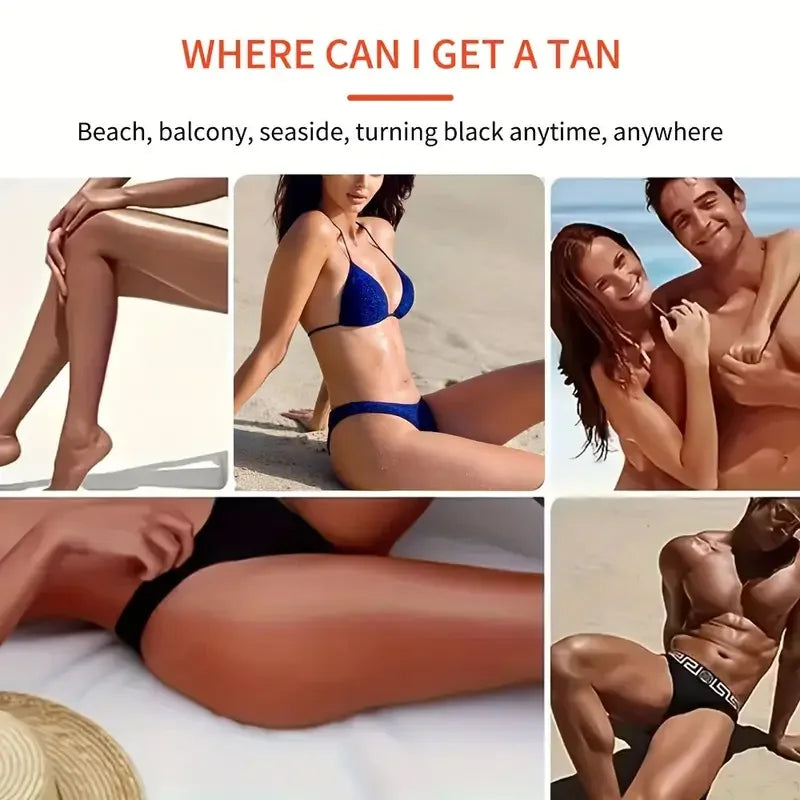 Carrot Tanning Gel Self Tanner and Bronzer for Natural Sunless Glow
