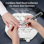 Rechargeable Cordless Nail Dust Collector for Manicures