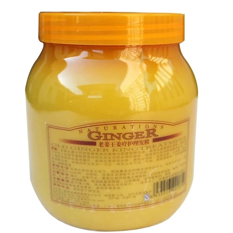 500ml Ginger Extract Moisturizing Hair Repair Mask Conditioner - 9