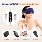 Heated Eye Mask for Dry Eyes and Strain Relief