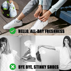 Shoe Cleaner Kit Sneaker Foam and Foot Shoe Deodorizer Spray Set