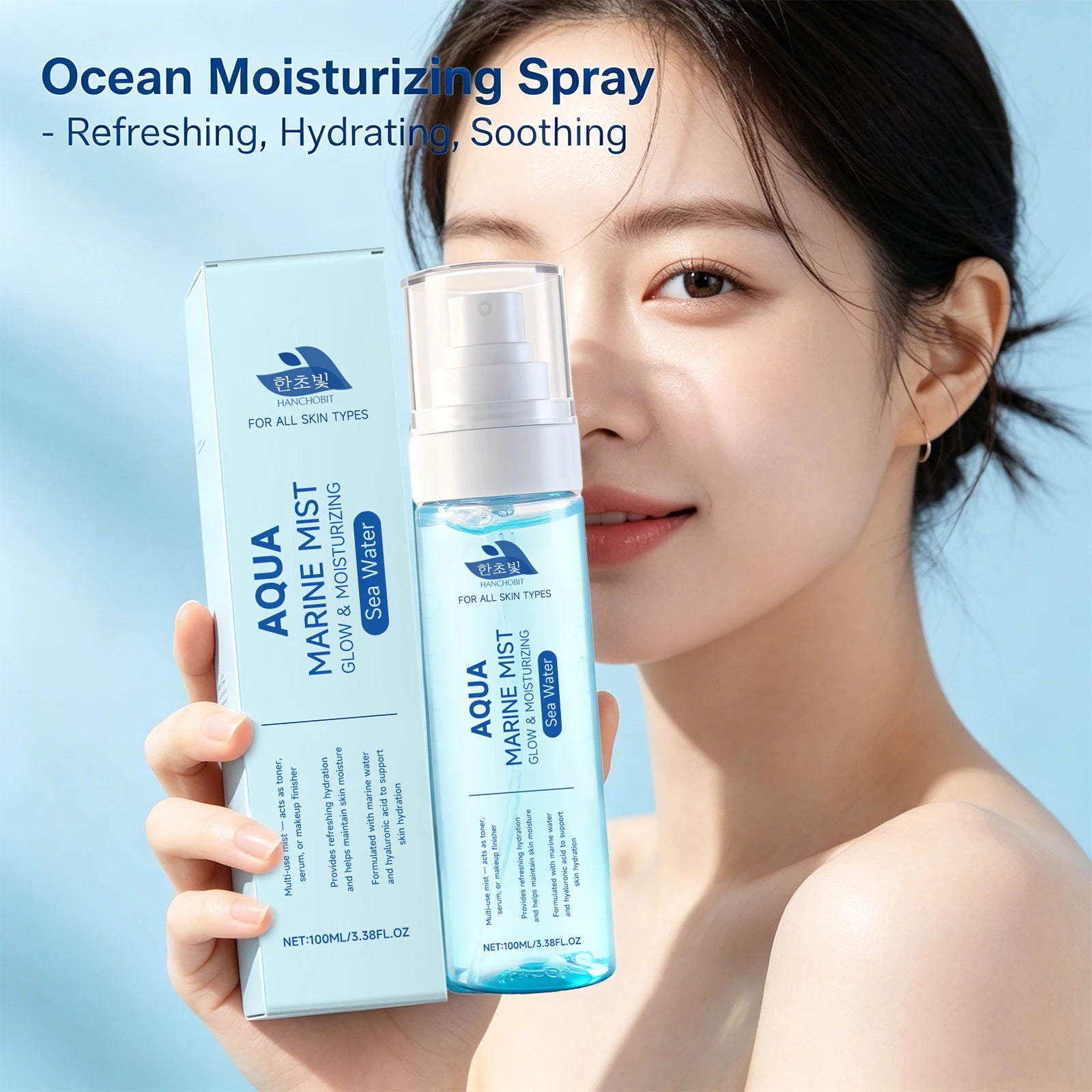 Hydrating Sea Water and Hyaluronic Acid Face Mist - 4