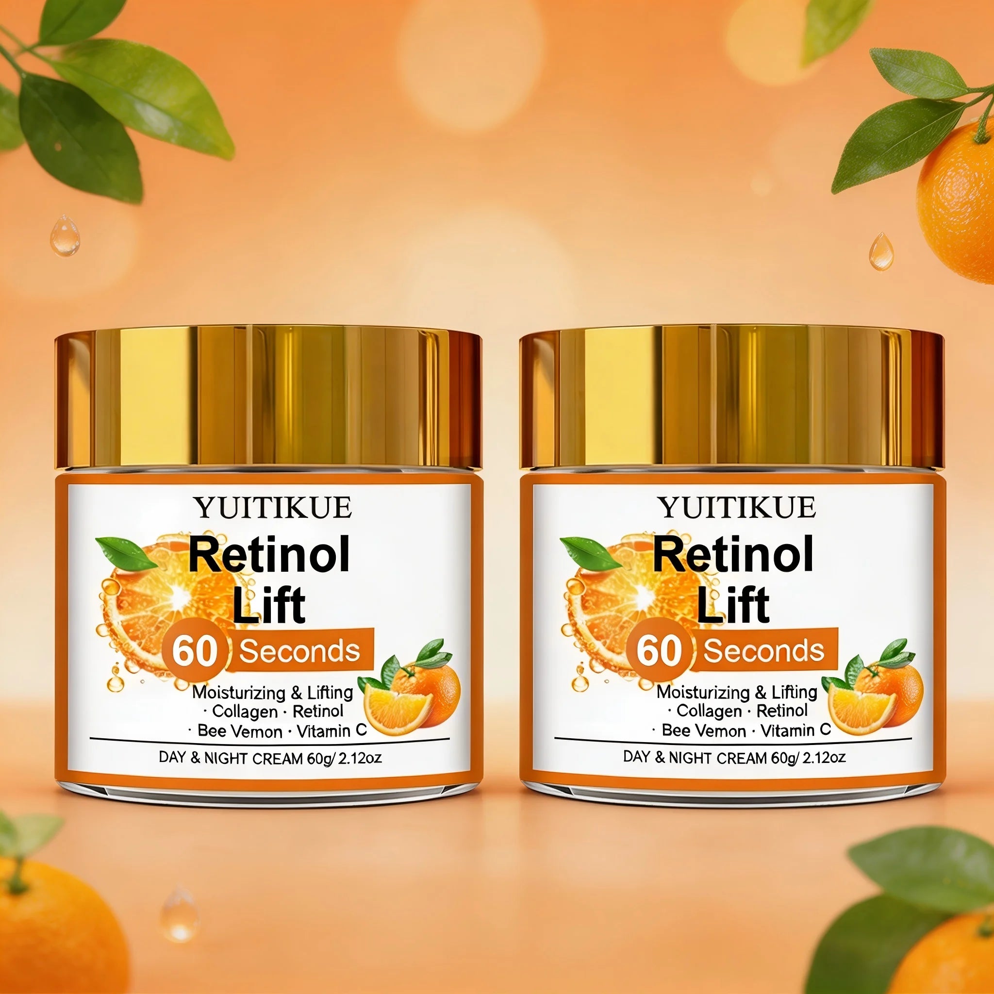 YUITIKUE Retinol Lift Cream Moisturizing Anti Aging Face Cream 60g - 19