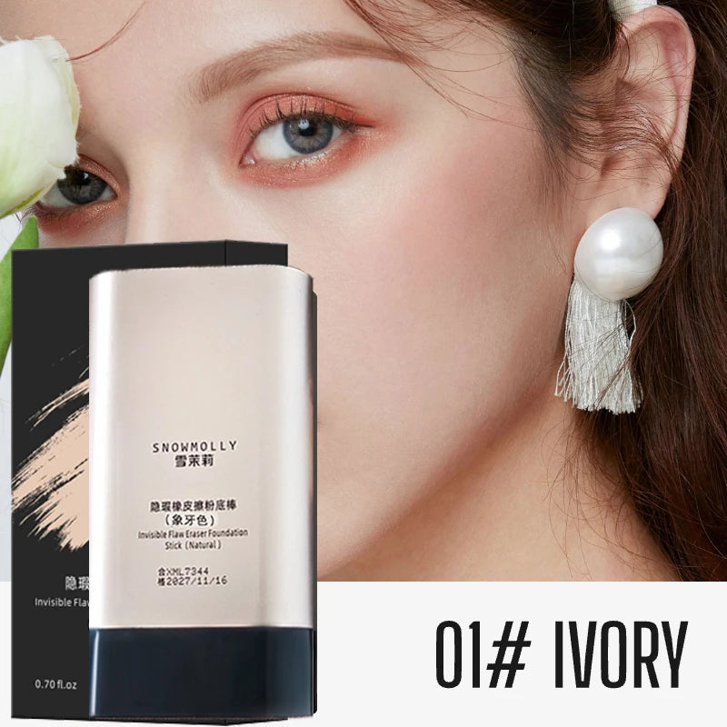 SNOWMOLLY Waterproof Foundation Stick Full Coverage Concealer