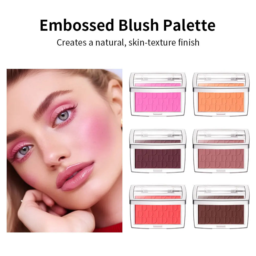Matte Embossed Cheek Blusher Palette - 1