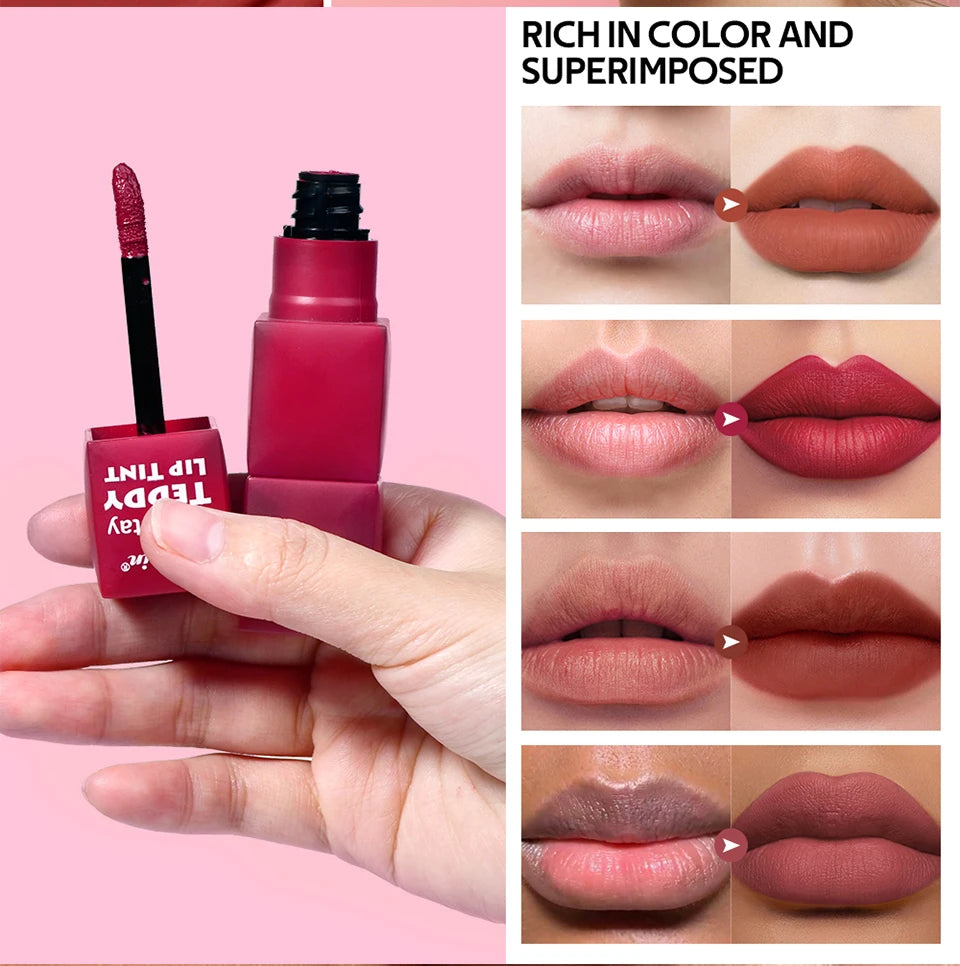 Long-Lasting Waterproof Matte Lip Tint