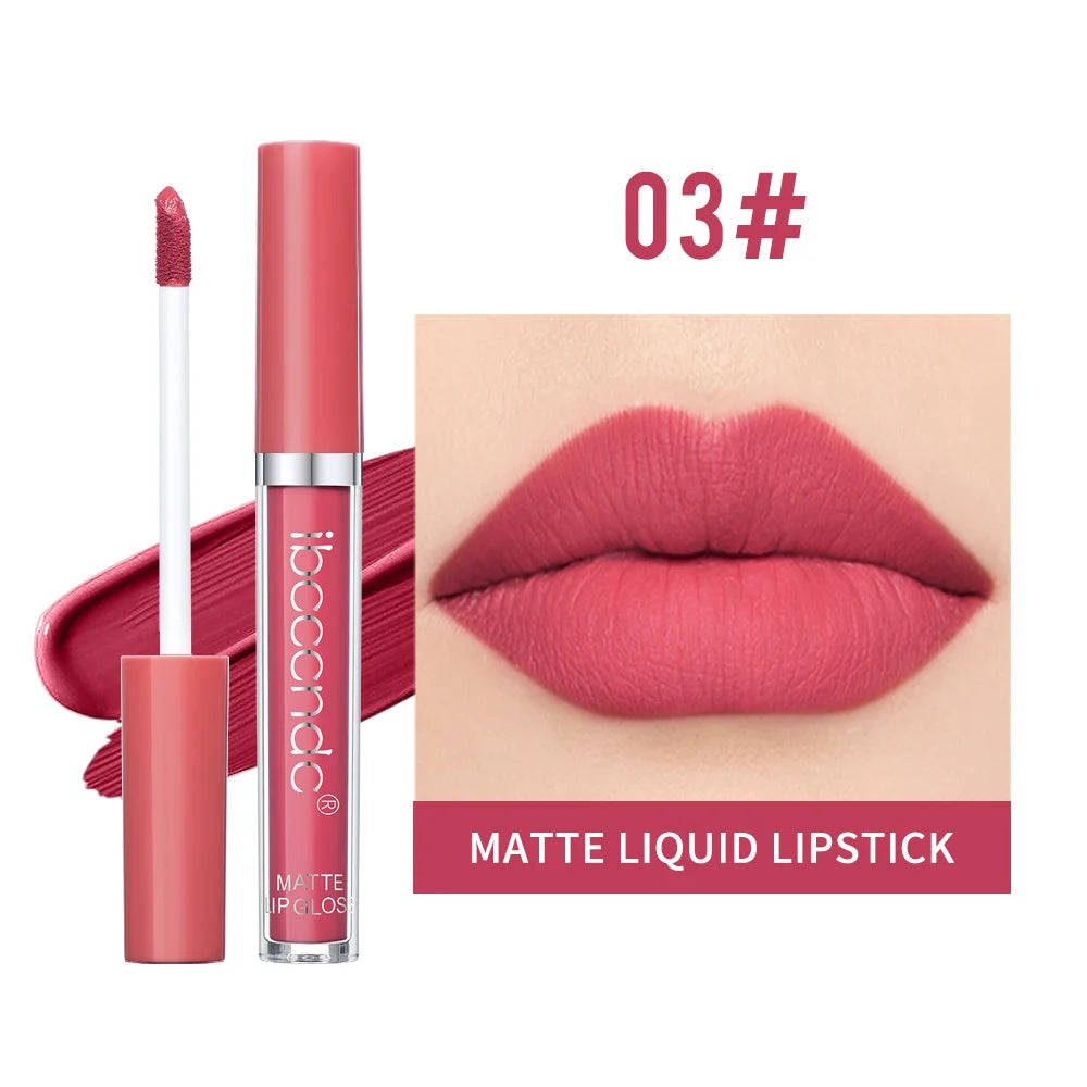 Matte Waterproof Liquid Lipstick - 26