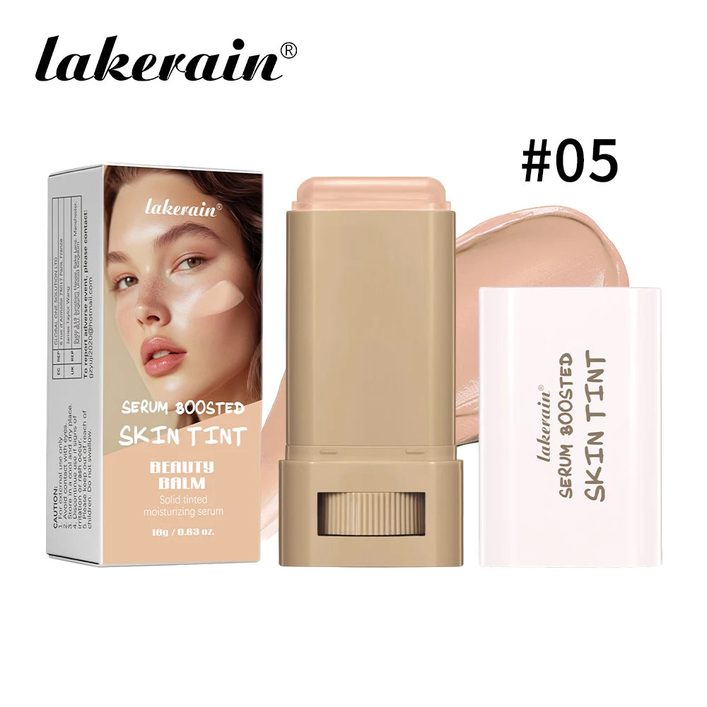 Serum Boosted Skin Tint Foundation Stick for Radiant Glow
