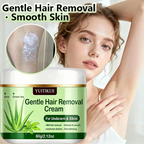 YUITIKUE Aloe Green Tea Hair Removal Cream Gentle Body Depilatory 60g