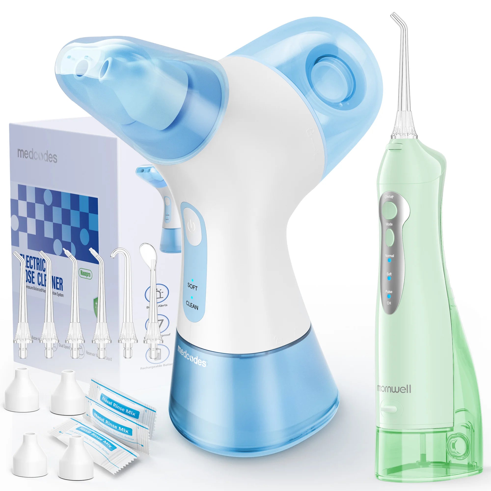 Electric Nasal Irrigation and Sinus Rinse System - 1