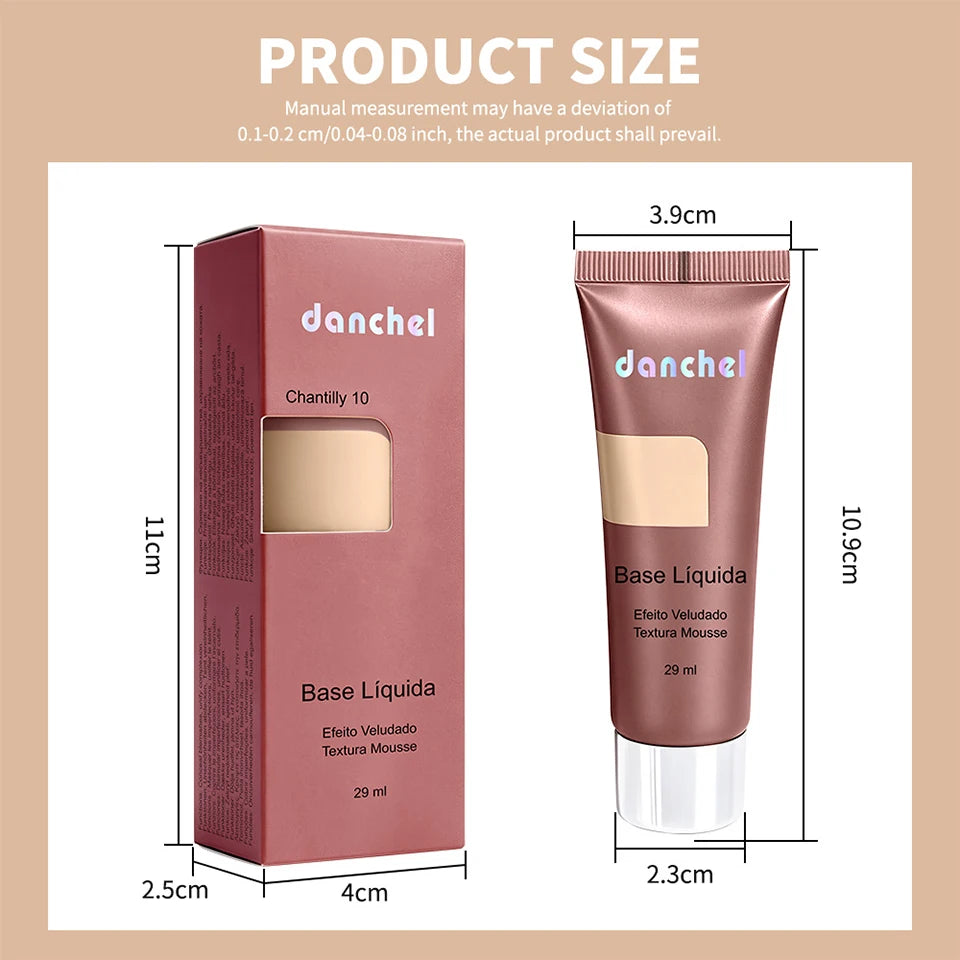 Velvet Matte Liquid Foundation for All-Day Wear