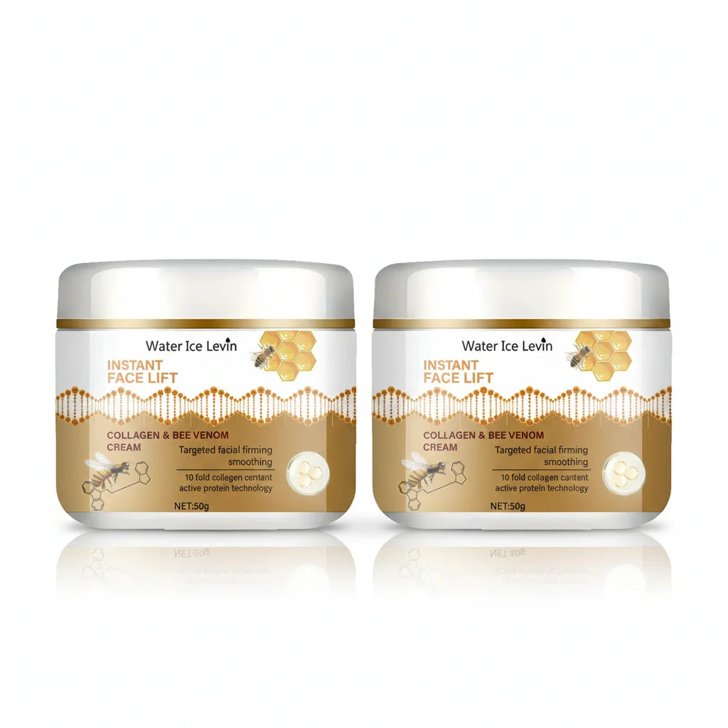 Water Ice Levin Collagen Bee Venom Face Lift Cream Firming Moisturizer
