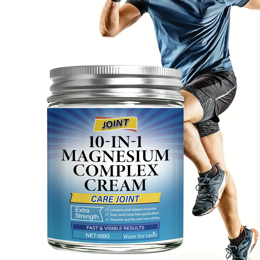 10-in-1 Magnesium Joint Cream Extra Strength Muscle Recovery Balm