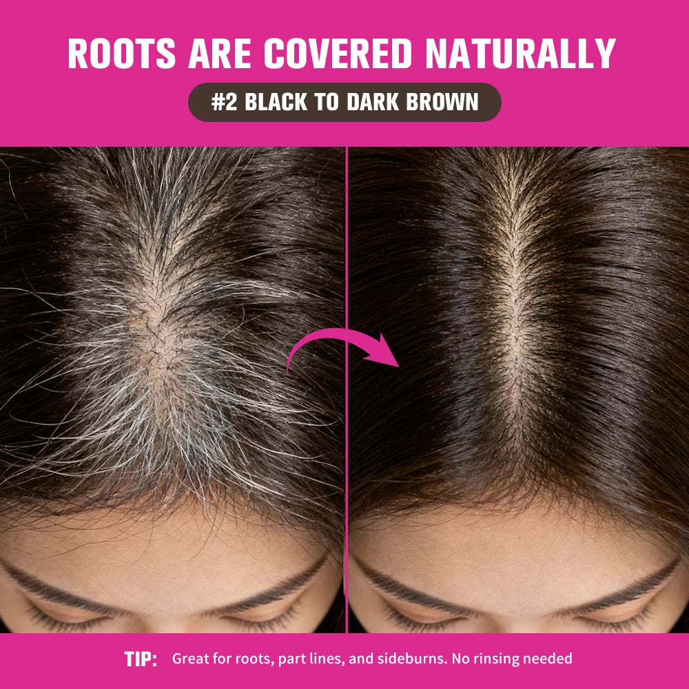 Instant Root Cover-Up Stick for Gray Hair Coverage