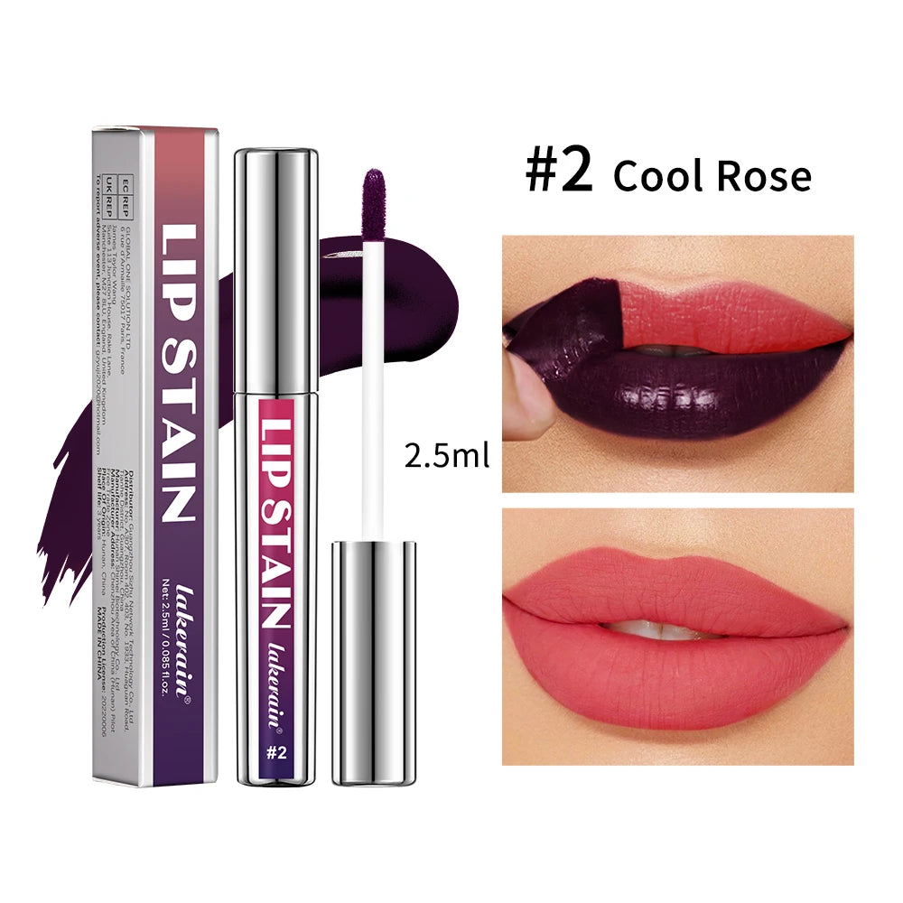 Long-Lasting Peel-Off Lip Stain Matte Tint