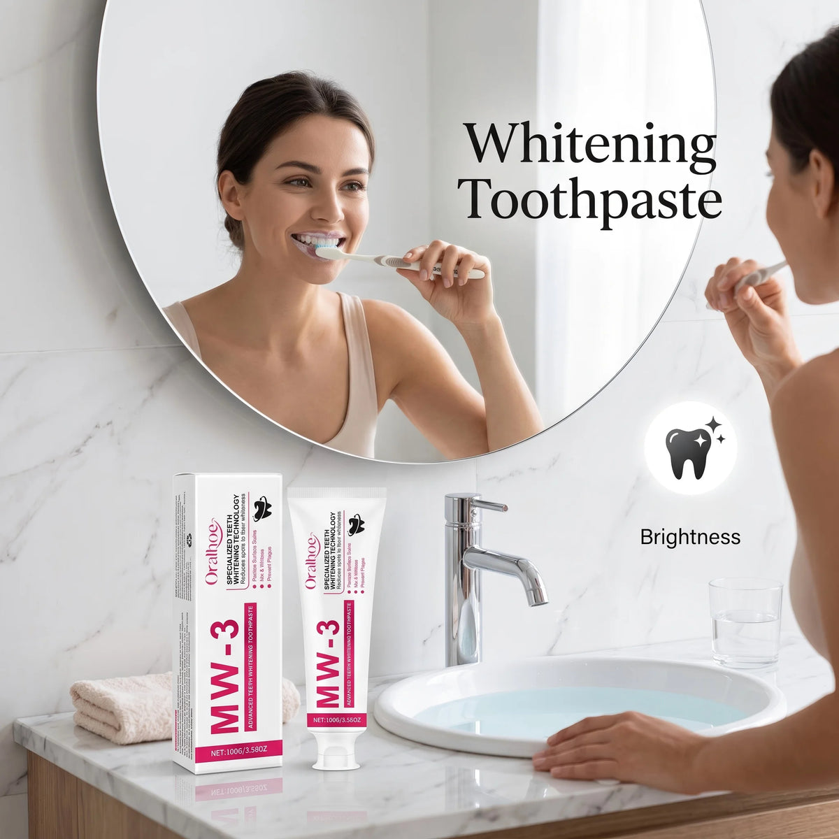 Stain Removal Whitening Toothpaste for Brighter Smiles