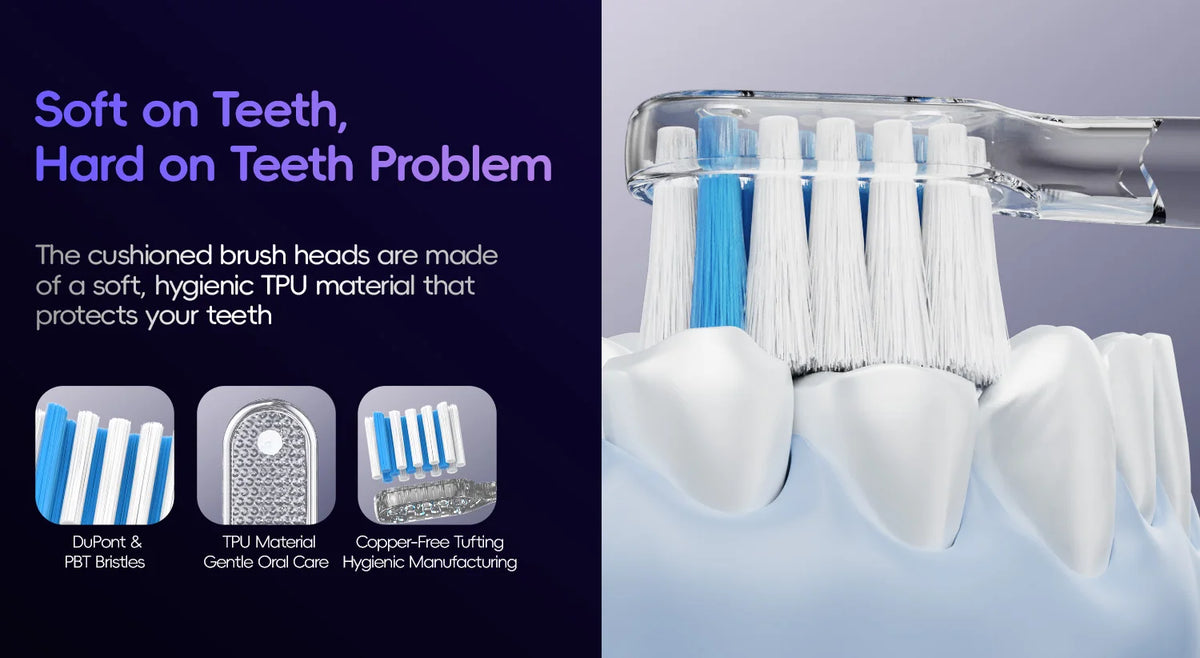 Portable Electric Water Flosser and Sonic Toothbrush Oral Care Kit