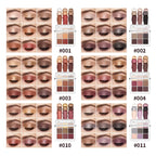 9-Color Pigmented Eyeshadow Palette for Everyday Makeup Looks
