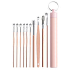 Stainless Steel Ear Wax Removal Tool Kit with Travel Case