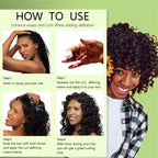 320g Shea Oil Hair Styling Cream for Curly and Wavy Hair Definition