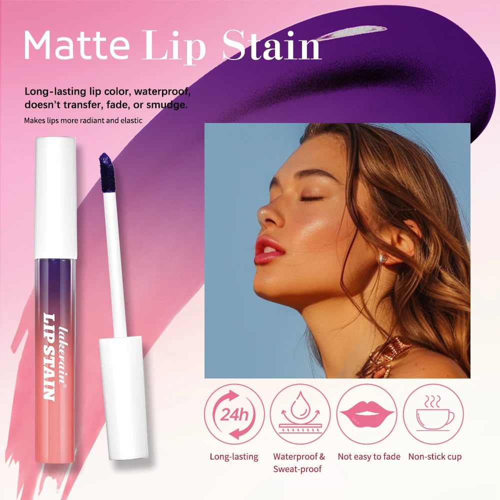 Long-Lasting Waterproof Peel-Off Lip Stain