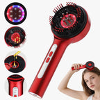 Electric Scalp Massager and Hair Growth Serum Applicator Comb