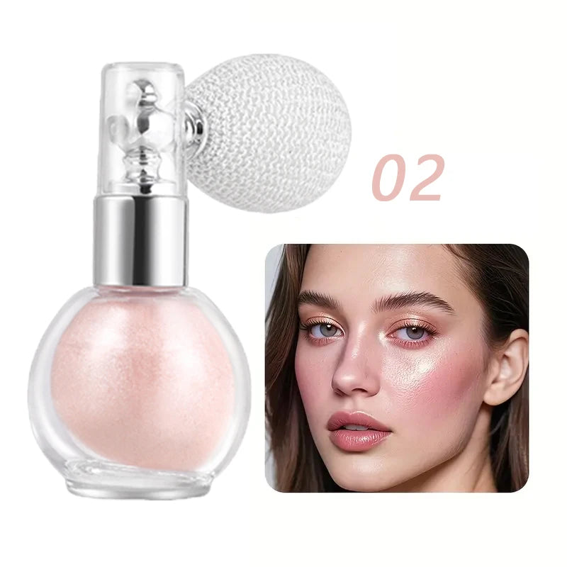 Flash Spray Glitter Highlighter Makeup for Face Body and Neck