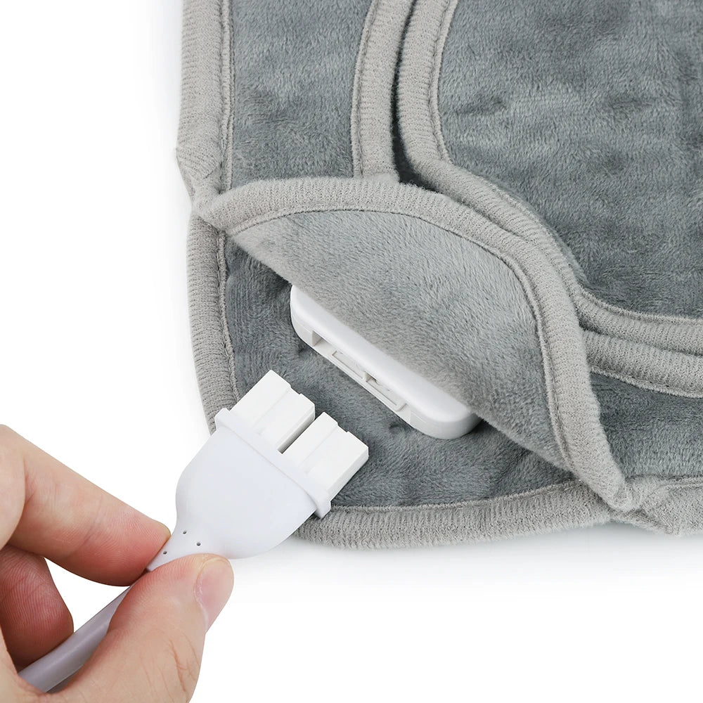 Electric Heated Foot Warmer with Adjustable Temperature and Timer