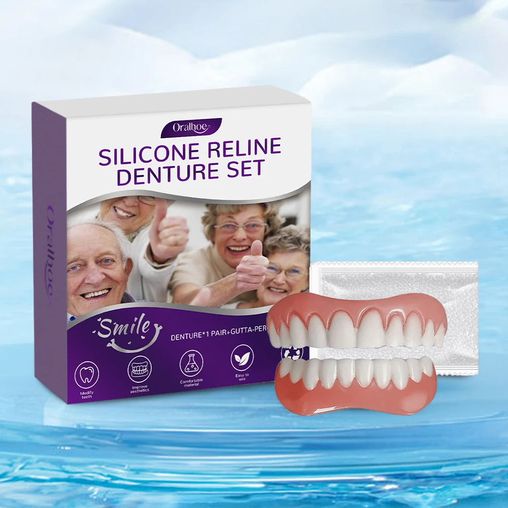 Silicone Denture Reline and Comfort Fit Set - 4