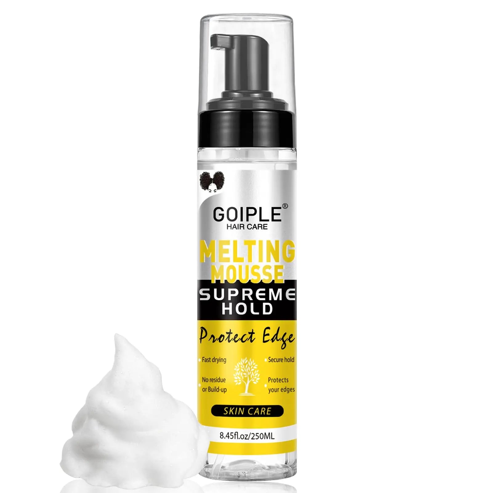 Wig Lace Melting Mousse Invisible Hold and Edge Protector Spray