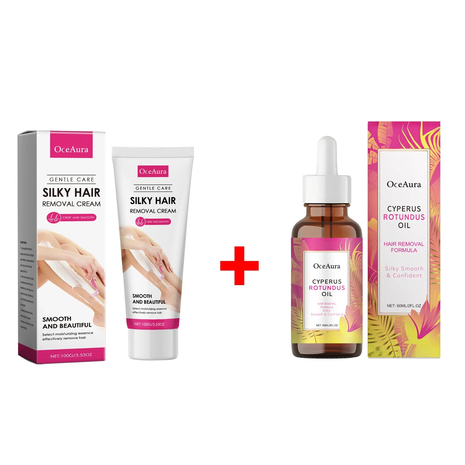 Gentle Hair Removal Cream and Soothing Aftercare Set - 16