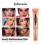 Liquid Face Contour and Highlighter Wand with Cushion Applicator