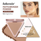 Matte Bronzing Powder for Face Contouring and Shading