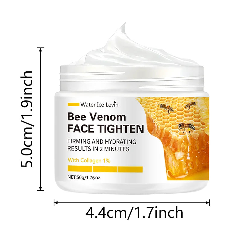 Bee Venom Instant Facial Lifting Cream Anti Aging Firming Moisturizer - 4
