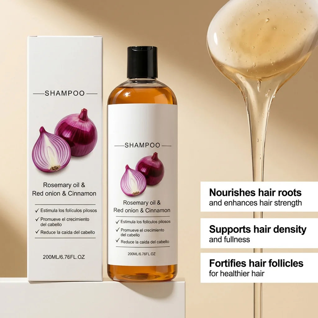 Rosemary and Red Onion Hair Growth Shampoo 200ml