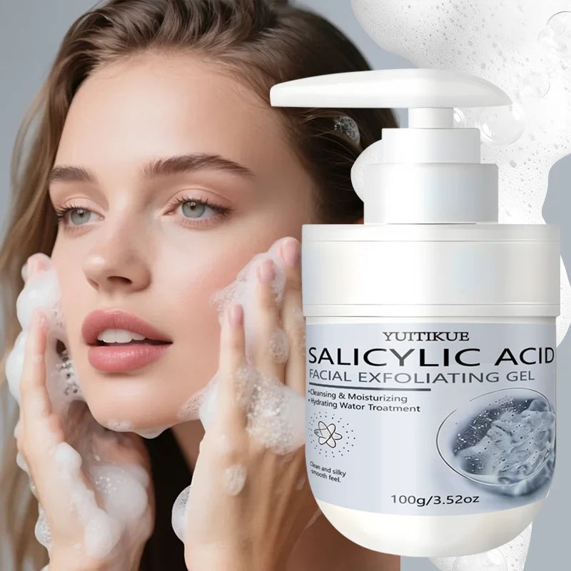 YUITIKUE Salicylic Acid Facial Exfoliating Gel Cleanser 100g