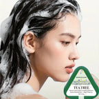 Tea Tree Walnut Shell Exfoliating Scrub Soap for Deep Skin Cleansing