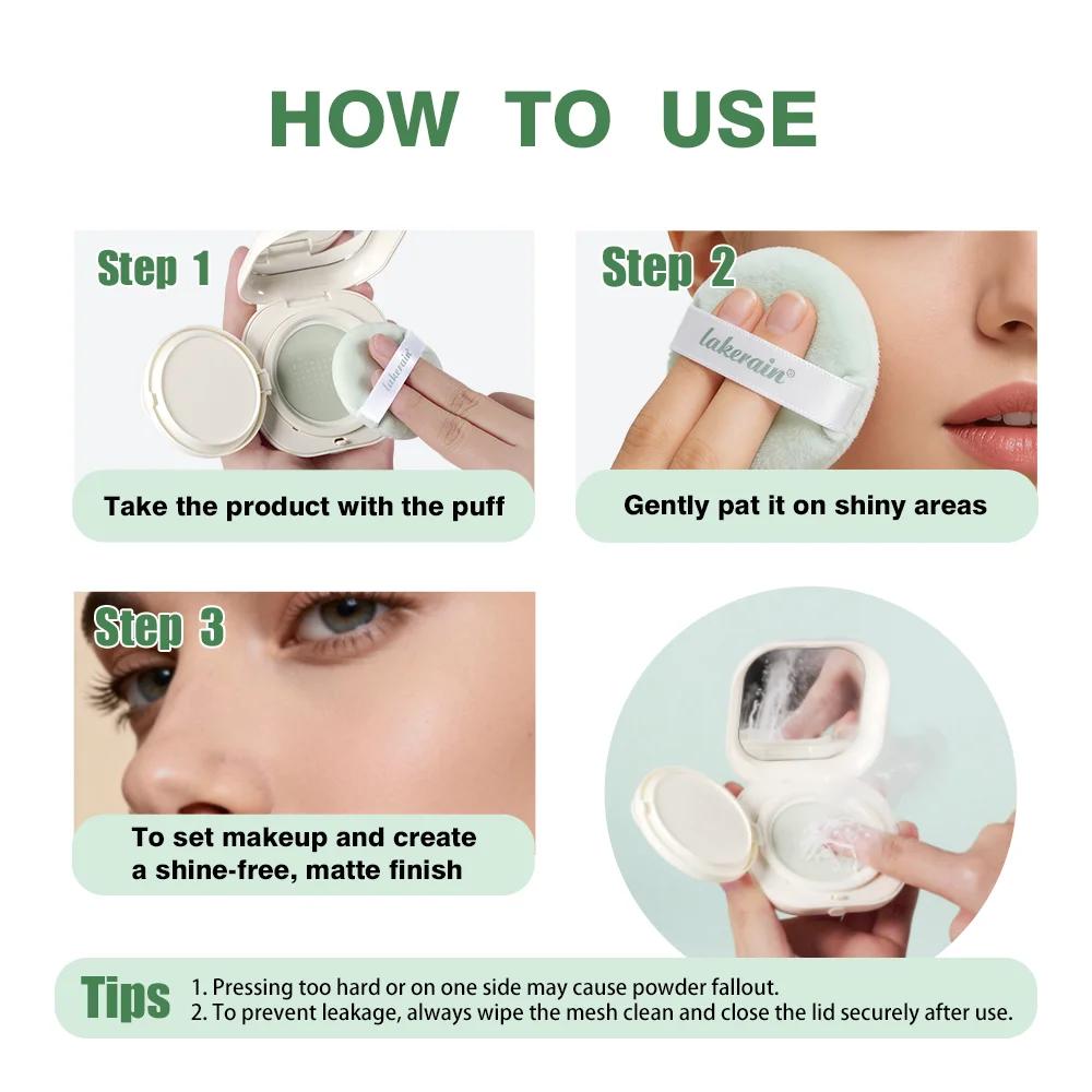 Matte Blurring Loose Powder for Oil Control
