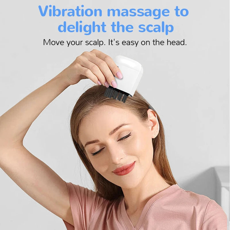 Electric Scalp Massager and Hair Oil Applicator - 2