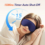 Heated Eye Mask for Dry Eyes and Strain Relief