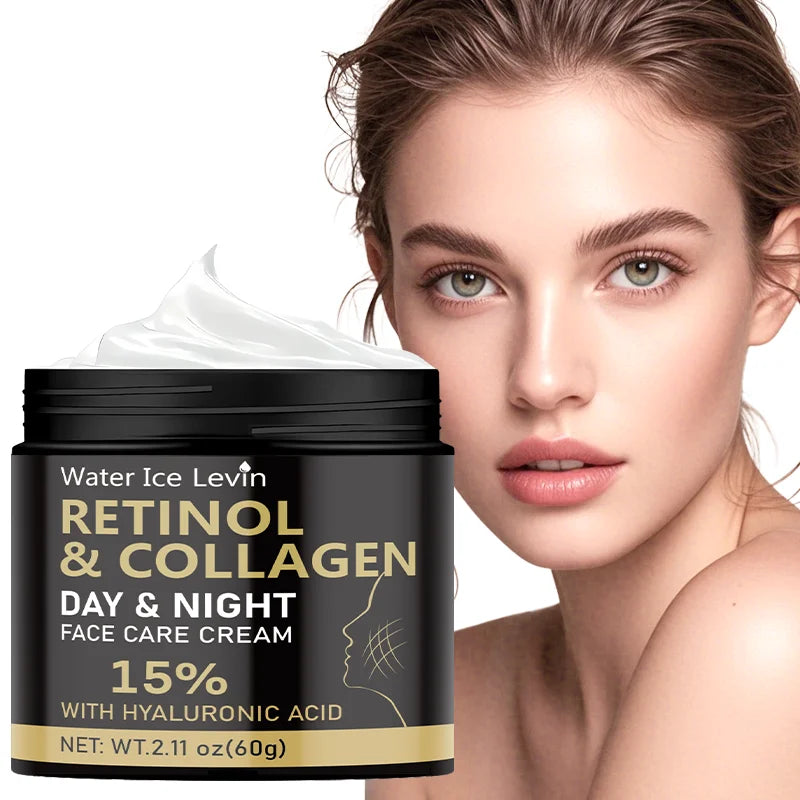 Retinol Collagen Face Cream Vitamin C Moisturizer for Anti Aging - 1