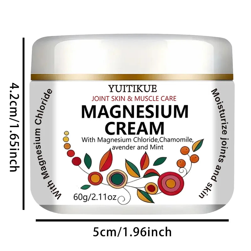 Yuitikue Magnesium Cream Joint and Muscle Recovery Moisturizer 60g - 13